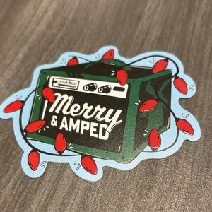 Dutch Bros Sticker Merry and Amped